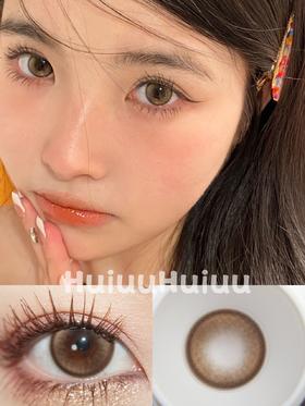 【大直径】PAPADOX-花生露-14.5mm【半年抛 0-800度 无525/575】着色13.8mm