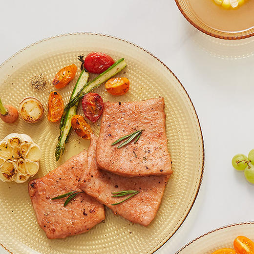 康宁VISIONS玻璃餐具套装 土耳其进口晶莹系列6件组 琥珀色波点碗碟套装家用 晶莹6件组 商品图2