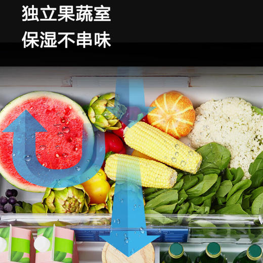 【线下同款】松下（Panasonic）588升日本进口六门冰箱 钢化玻璃 除菌除臭 一级能效 NR-F607HX-T5 商品图5