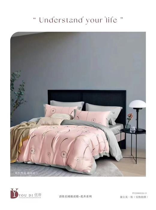 罗曼罗兰知庭长绒棉四件套200*230cm 商品图0