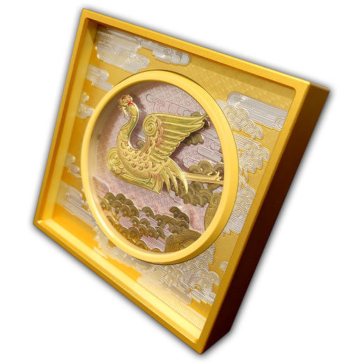 【工行】鹤舞迎春金版画 含纯金0.3克 商品图10