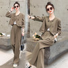 时尚简约大方气质优雅，收腰显瘦休闲修身两件套HR-ZYQ290 商品缩略图2