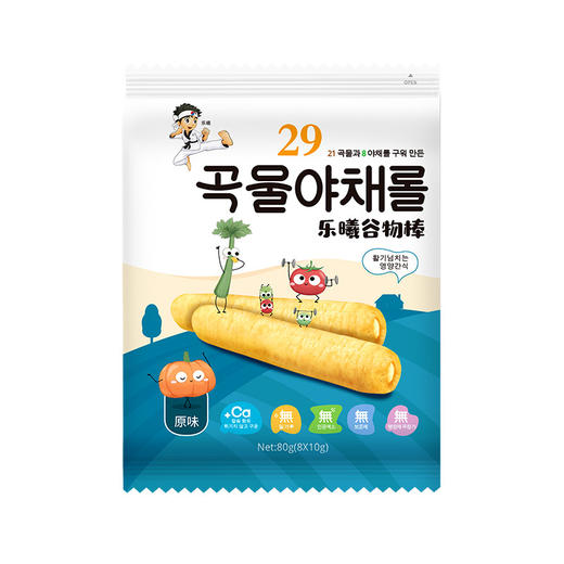 3岁+ 乐曦 宝宝儿童零食辅食五谷棒磨牙棒营养均衡非油炸富含膳食纤维 商品图6