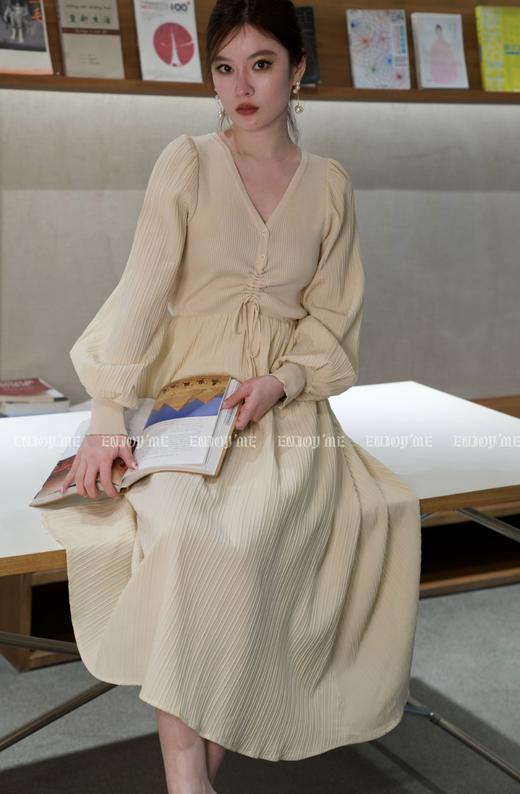 【门店同款】春季领针织拼接连衣裙 150207550 商品图11