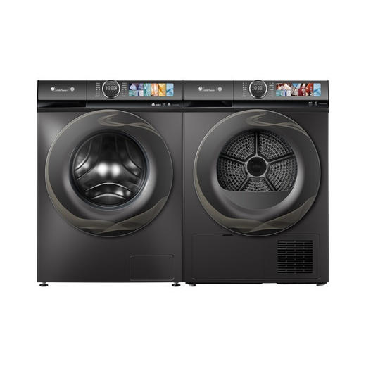 小天鹅（LittleSwan）纤彩系列洗烘套装10kg滚筒洗衣全自动+热泵烘干 超微净泡水魔方 TG100S85+TH100HS85 商品图8