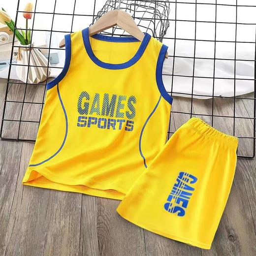 【夏季新款】男童速干衣儿童运动套装夏季男女童篮球服中大童短袖洋气足球服 商品图4