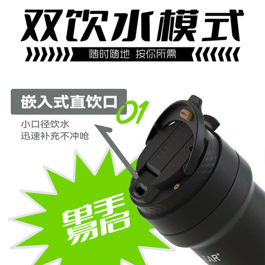 杯具熊户外随手杯保温杯王一博同款316 商品图1