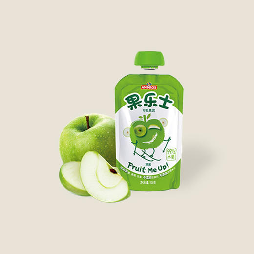 果乐士苹果蓝莓草莓黑加仑可吸果泥 商品图0