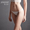 金三塔桑蚕丝裆部贴肤女低腰性感蕾丝纯欲短裤舒适透气三角裤新品（私密物品不支持退换）  NZF6B204 商品缩略图1