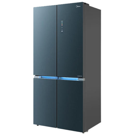 美的（Midea）515升517升十字对开门四开门风冷无霜一级能效双变频19分钟急速净味大容量超薄节能智能家用电冰箱 【收纳师升级】BCD-515WSGPZMA(E) 商品图1