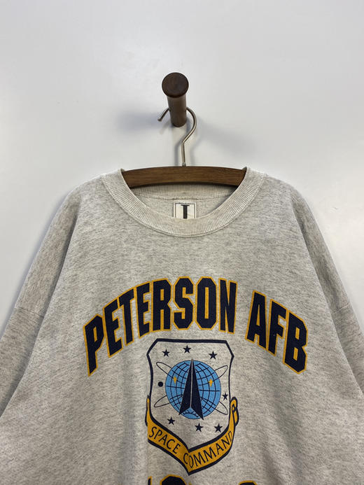 90年代 Vintage JOSTENS SPORTSWEAR 科罗拉多州皮特森空军基地 美国制 卫衣 _SLSS(XL) 商品图0