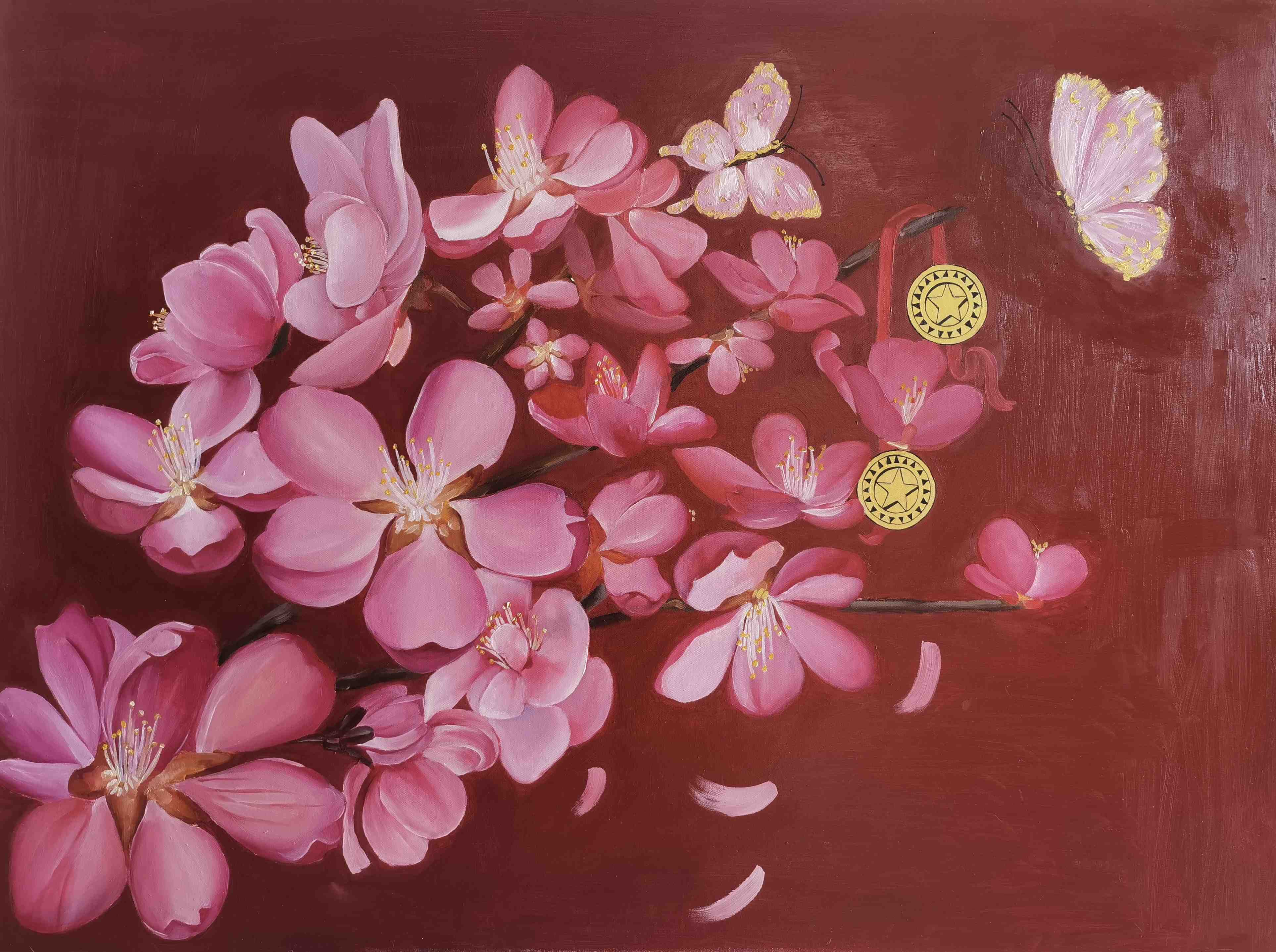 二十四节气之瑞桃呈祥