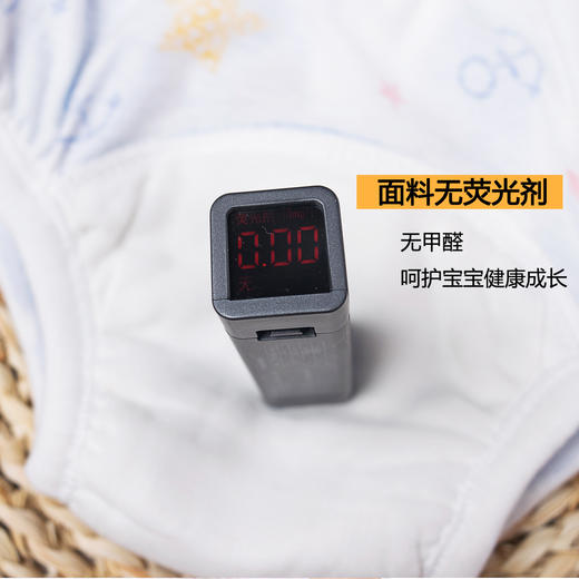 【4条装 防水透气 6层纱布可水洗 】儿童尿布裤戒尿不湿隔尿裤婴幼童纯棉全棉婴儿尿布 商品图2