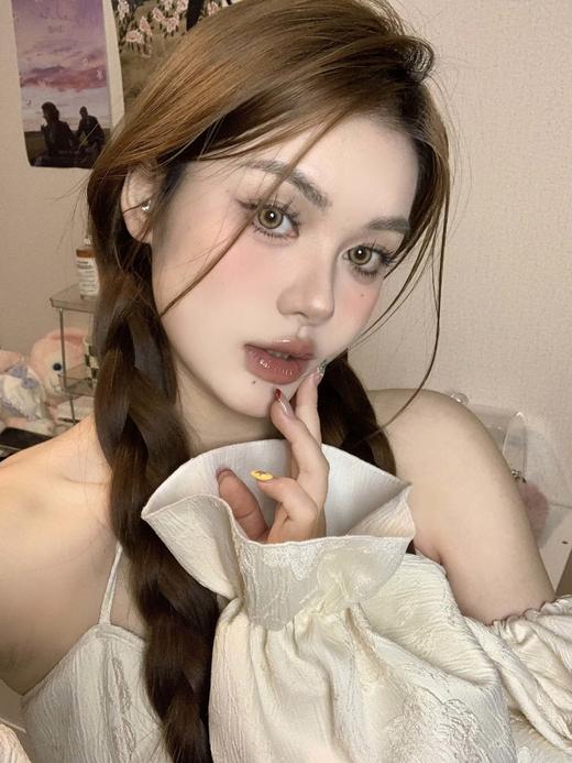 【大直径】LOVEIIKIRA-土豪金-14.5mm【年抛 0-800度 无525/575】着色14.0mm 商品图2