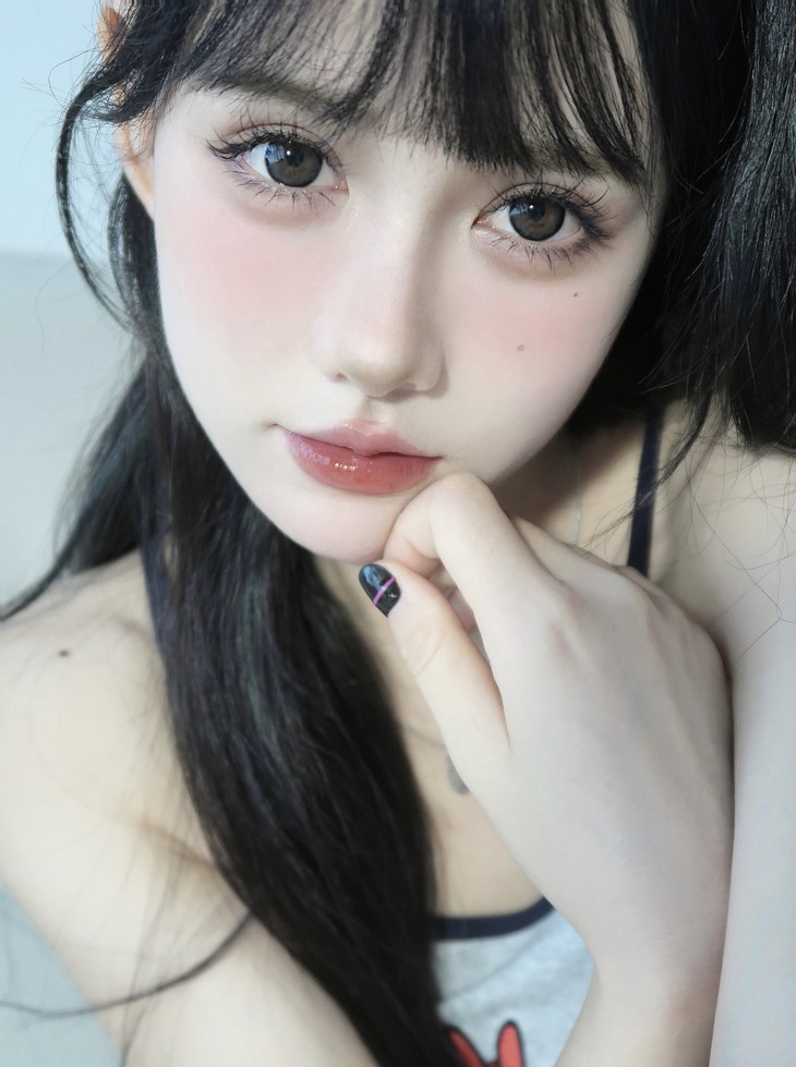 ZRESLENS美瞳 年抛隐形眼镜 黑冰珠14.5mm 1副/2片-VVCON美瞳网16