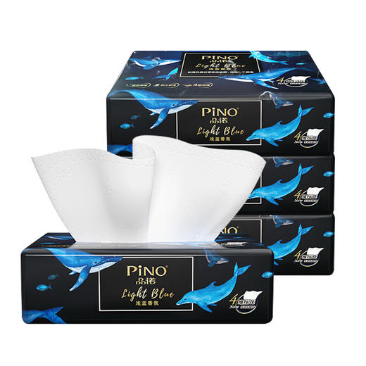 【超市】品诺唯你香氛80抽四层塑装纸面巾 商品图0