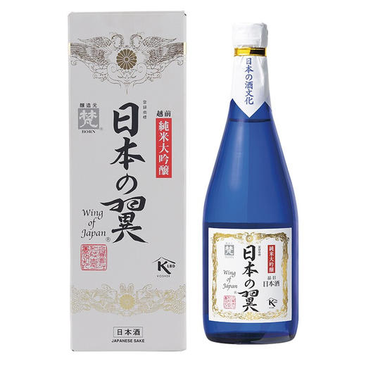 梵 35 日本之翼纯米大吟酿 720ml 日本原装进口清酒 礼盒装 商品图1