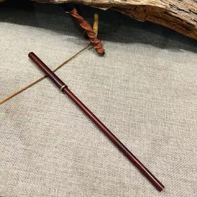 带帽红科檀毛笔（狼毫）