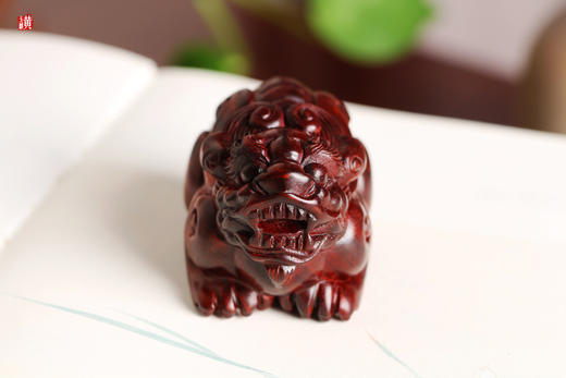 紫檀貔貅摆件 商品图2