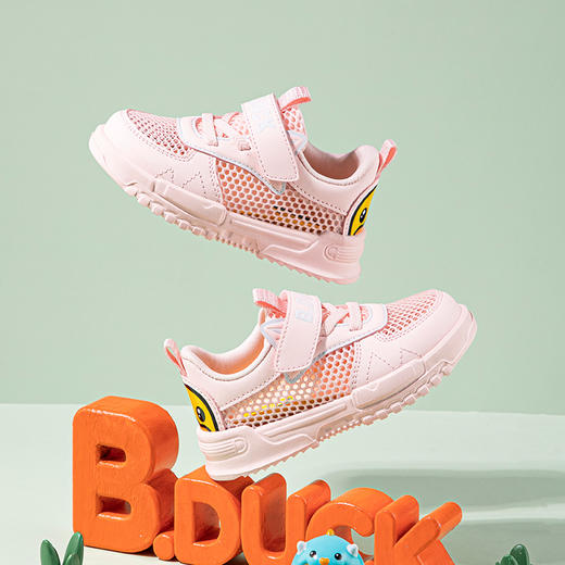 B.Duck小黄鸭童鞋夏季儿童时尚休闲鞋20-30 B1483901 商品图3
