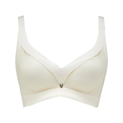 都市丽人舒软挺塑网纱中厚塑身文胸树脂胶圈四排扣LJ34C7 商品图4