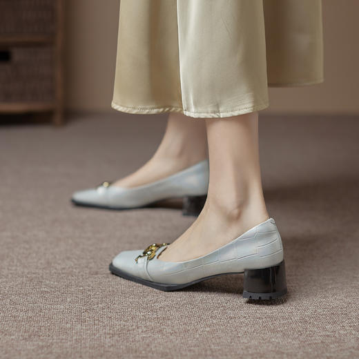 个性百搭，全真皮高品质梦幻单品小皮鞋ND-15057S 商品图11