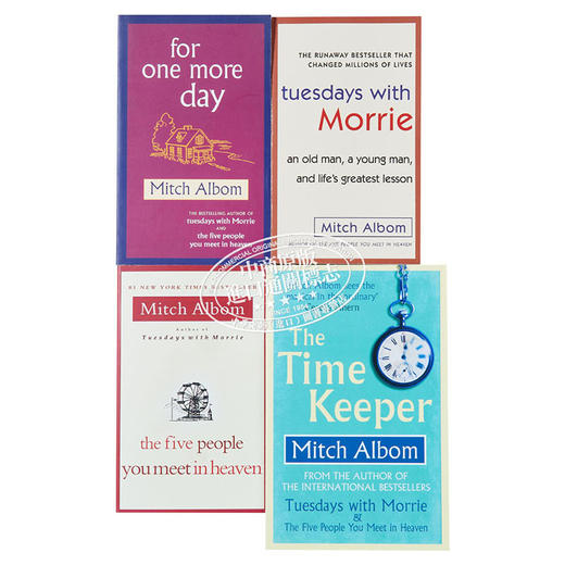 【中商原版】Mitch Albom作品4本套 英文原版 相约星期二 你在天堂遇见的五个人 时间守护者 更多一天 商品图2