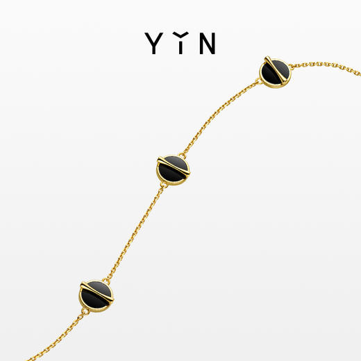 「因」系列 黄金比黑玛瑙手链礼盒 商品图8