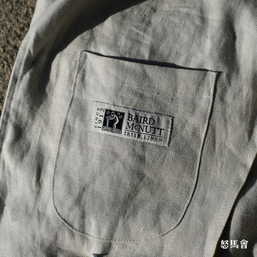 Baird Mcnutt 爱尔兰亚麻燕麦色野战夹克 商品图5