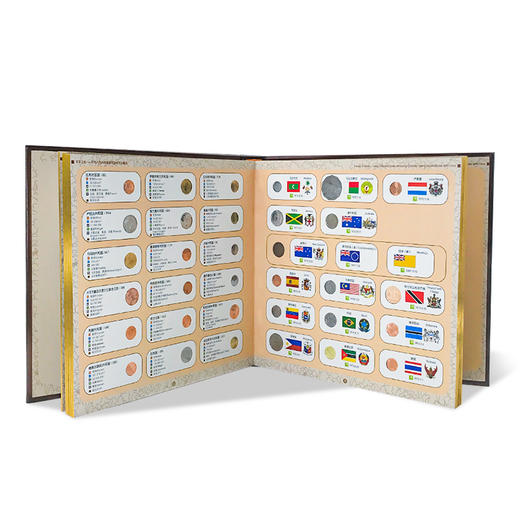 和平之友—中华人民共和国建交国钱币珍藏册 商品图1