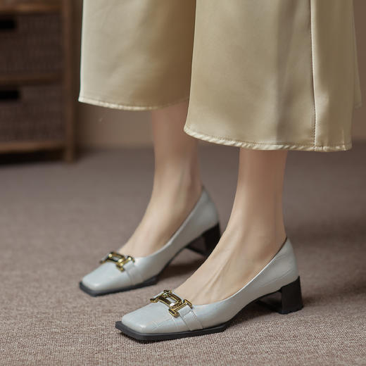 个性百搭，全真皮高品质梦幻单品小皮鞋ND-15057S 商品图10