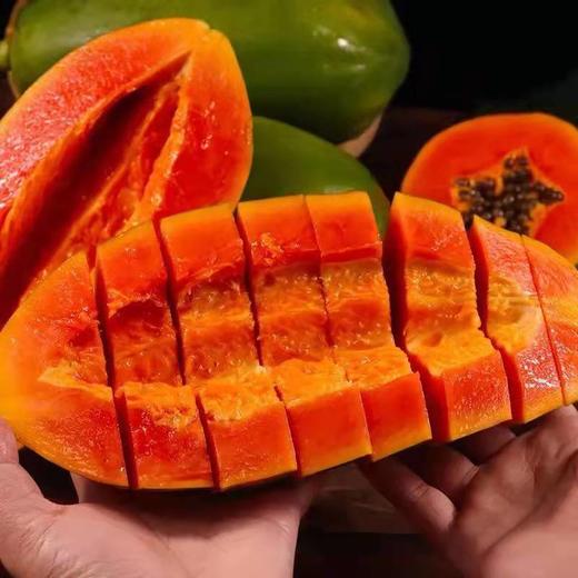 【红心木瓜】香甜多汁、果肉细腻、入口即化，好吃正当季！ 商品图2