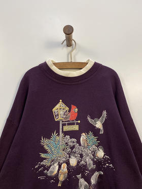 80年代 Vintage Morning Sun 美国制 卫衣 _SLSS(L)