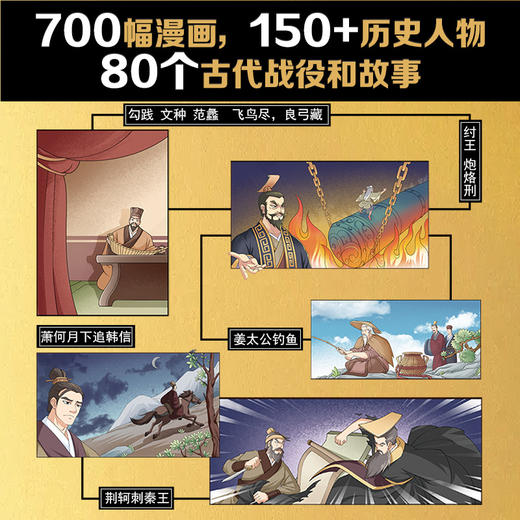 【新东方专享】典籍里的大语文：史记（全6册）名家给6-12岁孩子的史记通识读本 商品图3