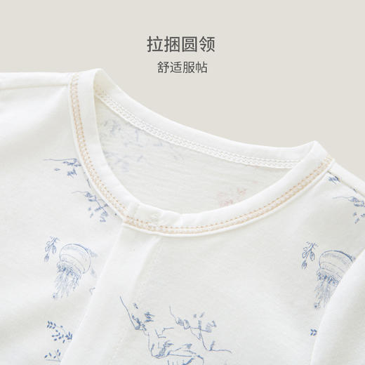 【商场同款】英氏婴儿衣服男女宝连体包屁衣春秋新款爬服夏季 商品图1