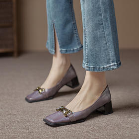 个性百搭，全真皮高品质梦幻单品小皮鞋ND-15057S