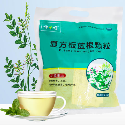 健之佳,复方板蓝根颗粒 【15g*24袋】广西维威制药有限公司 商品图0