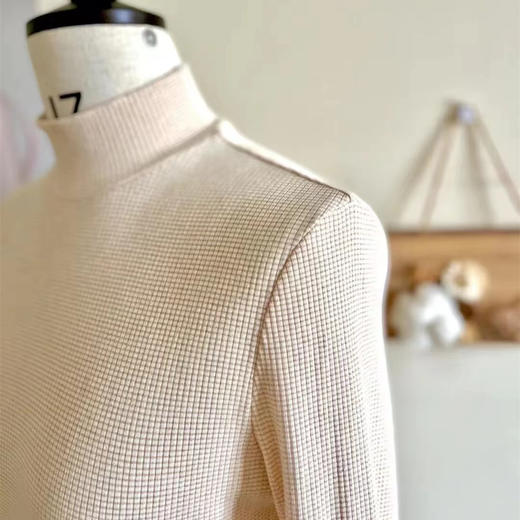 丨有机丨素道彩棉女士打底衫  商品图2