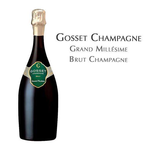 高世年份天然型香槟（起泡葡萄酒）法国 Gosset Grand Millésime Brut Champagne, France 商品图1