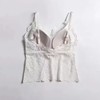 拼接蕾丝无钢圈文胸内衣一体真丝吊带 可内搭可打底 商品缩略图8