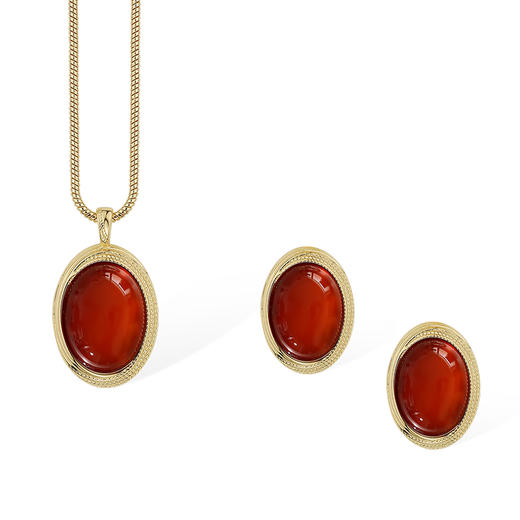 【李斯丹妮同款】Ancient Rome古罗马时期 | 巴比伦红石套装 商品图5