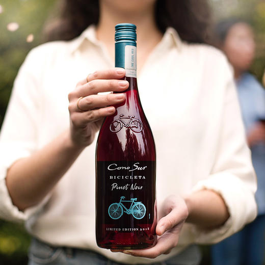 柯诺苏自行车限量版黑比诺  6瓶*750ml  箱装 商品图3
