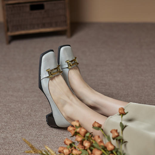 个性百搭，全真皮高品质梦幻单品小皮鞋ND-15057S 商品图12