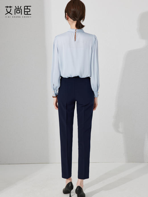 职业衬衫女时尚打底衬衣气质设计感小众内搭长袖ol正装工作服宽松 商品图4