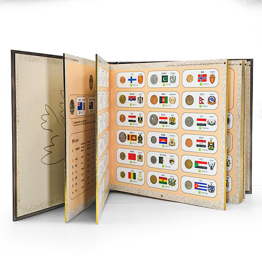 和平之友—中华人民共和国建交国钱币珍藏册 商品图4