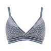 都市丽人自然舒适常规内衣A薄三角杯印花泳布文胸二排无钢圈YB32G2 商品缩略图7