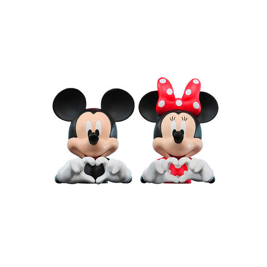 Soap Studio 米奇米妮 爱心迷你半胸像 商品图0