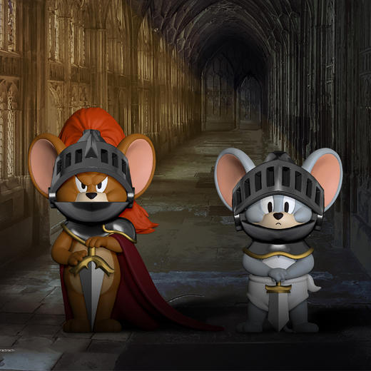 Soap Studio 猫和老鼠 汤姆猫 杰瑞鼠 泰菲 皇室人偶 商品图6