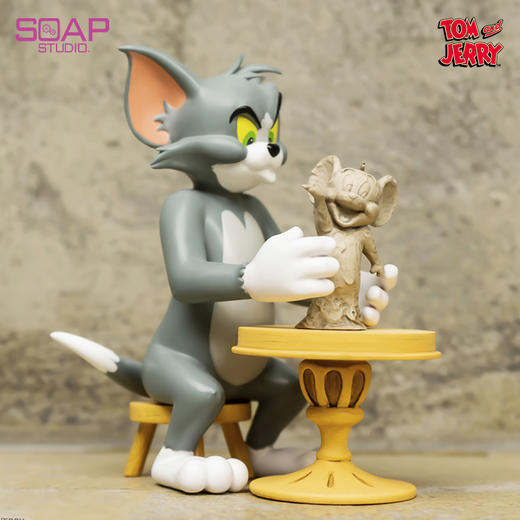Soap Studio 猫和老鼠 雕塑家塑像 商品图1