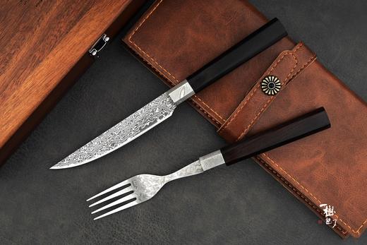 三希堂  一树庖丁  手锻大马牛排刀叉套装 商品图4